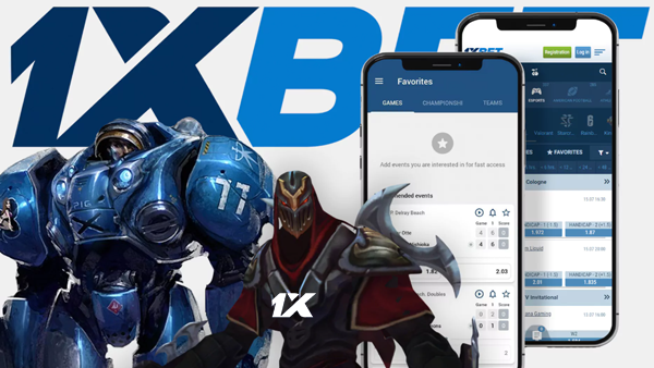 Các trò chơi phổ biến để cược thể thao điện tử tại 1xBet